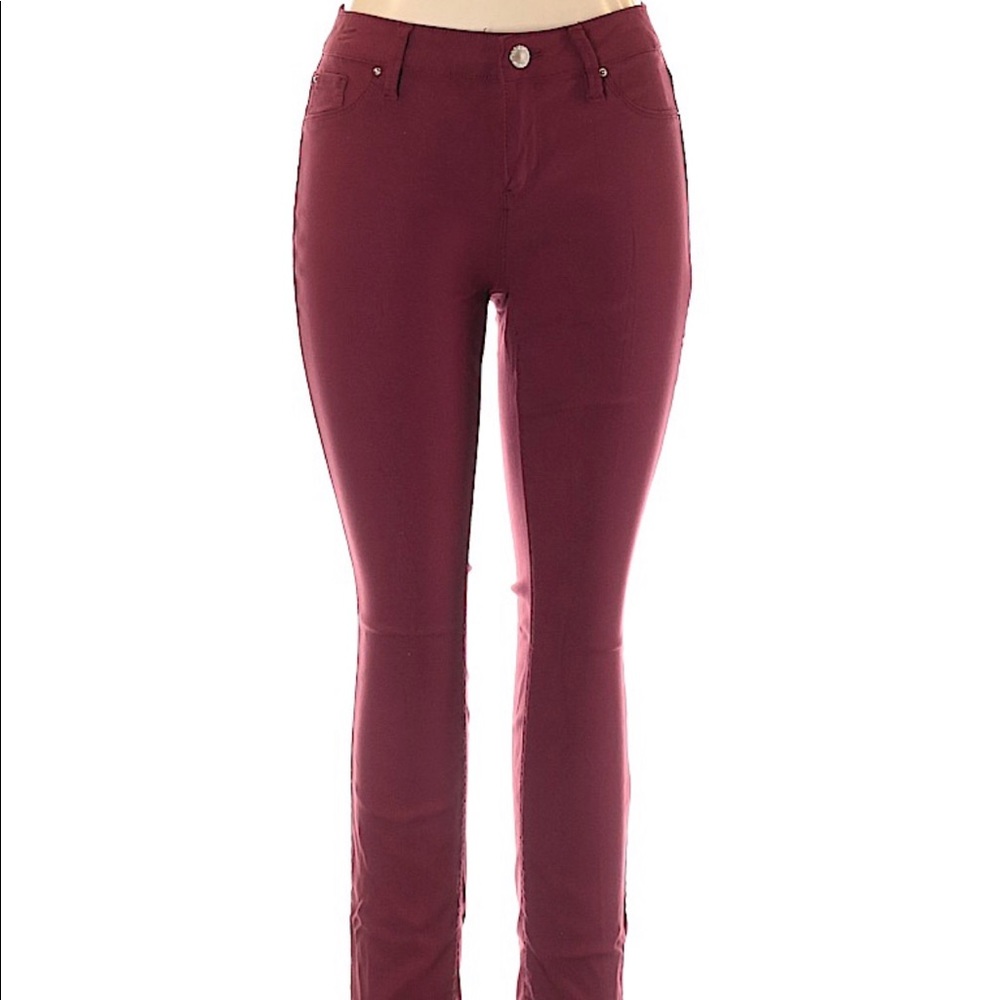 Maroon jeggings